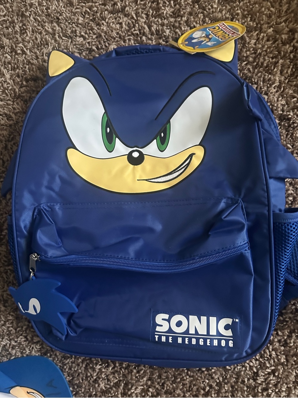 Sonic The Hedgehog Kids Backpack - Blue